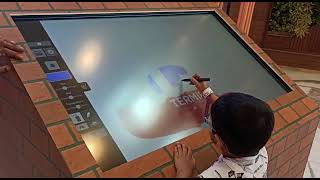 Graffiti Wall - Interactive Display by GoKapture + 91 9963702557