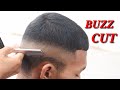 Cara mudah belajar pangkas rambut  buat pemula, Buzz Cut Hair Cut. Model potongan rambut pria.