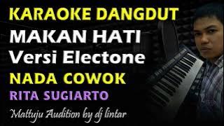 Karaoke Dangdut Makan Hati || Nada Cowok