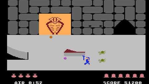 Atari 8-bit Quest for Quintana Roo (Sunrise Software) - level 3 ending