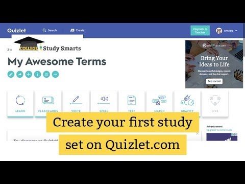 how to make an assignment on quizlet