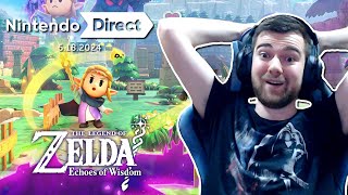 ECHOES OF WISDOM REACTION! - Nintendo Direct 6.18.2024