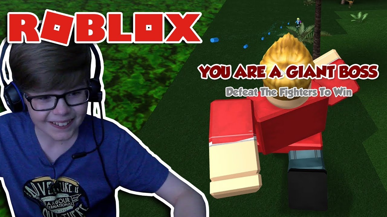 Battle As A Giant Boss Roblox Safe Videos For Kids - roblox adventures battle as a giant boss tricks to win
