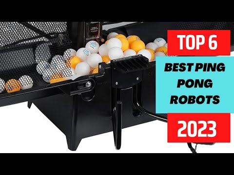 видео: 6 BEST PING PONG ROBOTS 2023 | SUZ TABLE TENNIS ROBOT | BUTTERFLY PING PONG ROBOT
