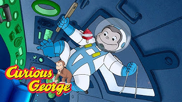 George goes to space 🚀 Curious George 🐵 Kids Cartoon 🐵 Kids Movies