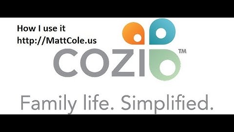 Cozi - How I utilize it