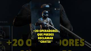 +20 Operadores Que Puedes Reclamar Actualmente en Black Ops 6 / Warzone #skins #warzone #operadores