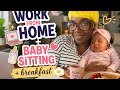 WORK FROM HOME + BABY SITTING + PROTEIN