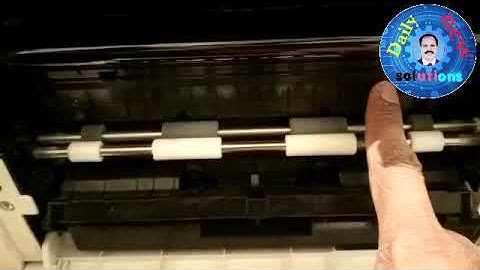 Clean the ctd sensor in Phaser Xerox 6022 printer #dailynewsolutions #daily