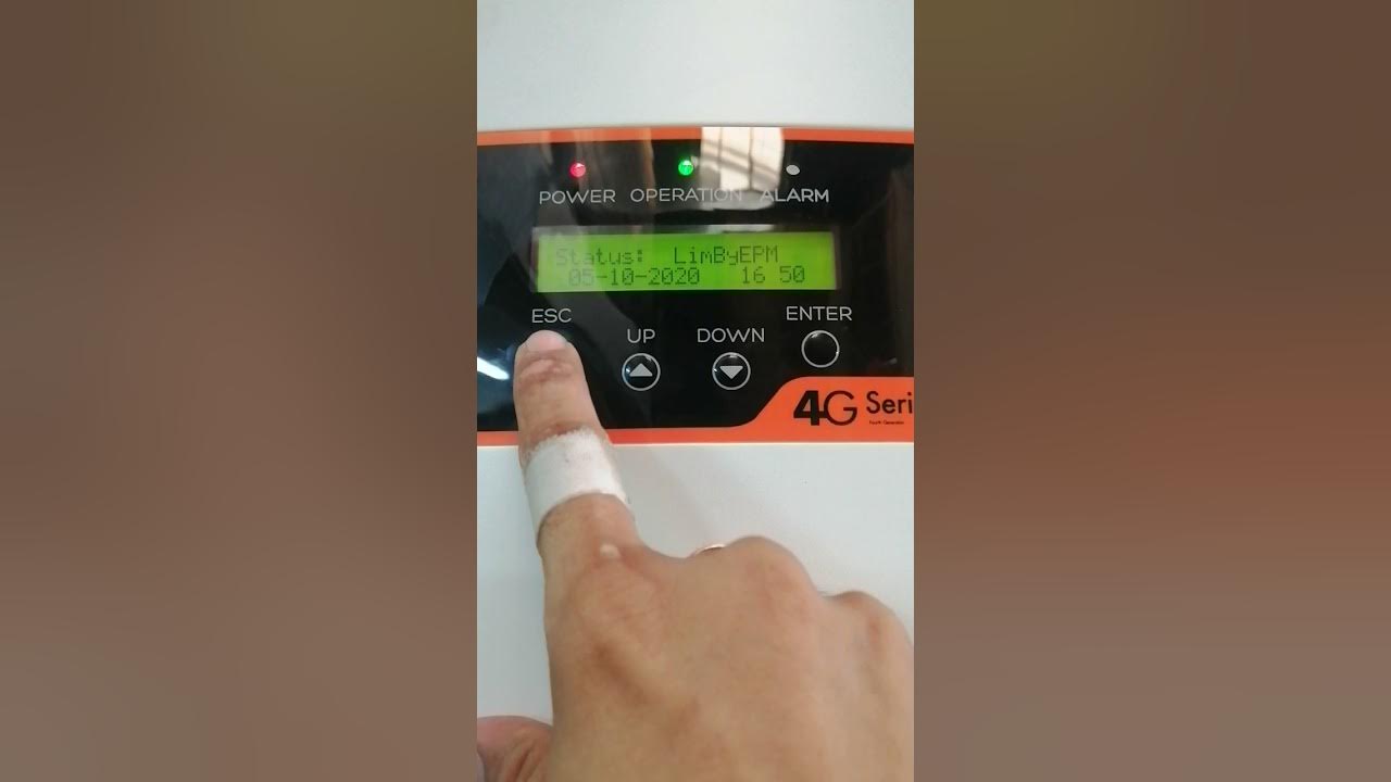 solis inverter limiter settings. - YouTube