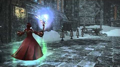 Final Fantasy XIV Slow Motion Spell Animations