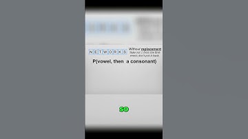 The Probability of Drawing a Vowel and a Consonant  Math Explained