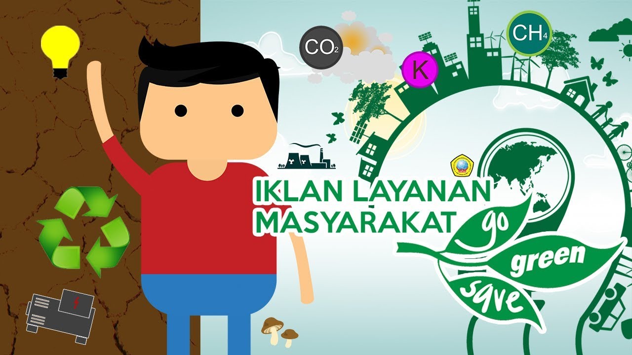  Iklan  Layanan  Masyarakat  Go Green Save 2D  Animasi  STMIK 