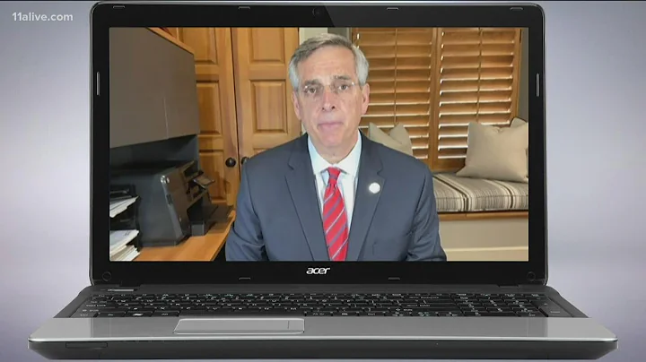 Raffensperger speaks about new Georgia election law