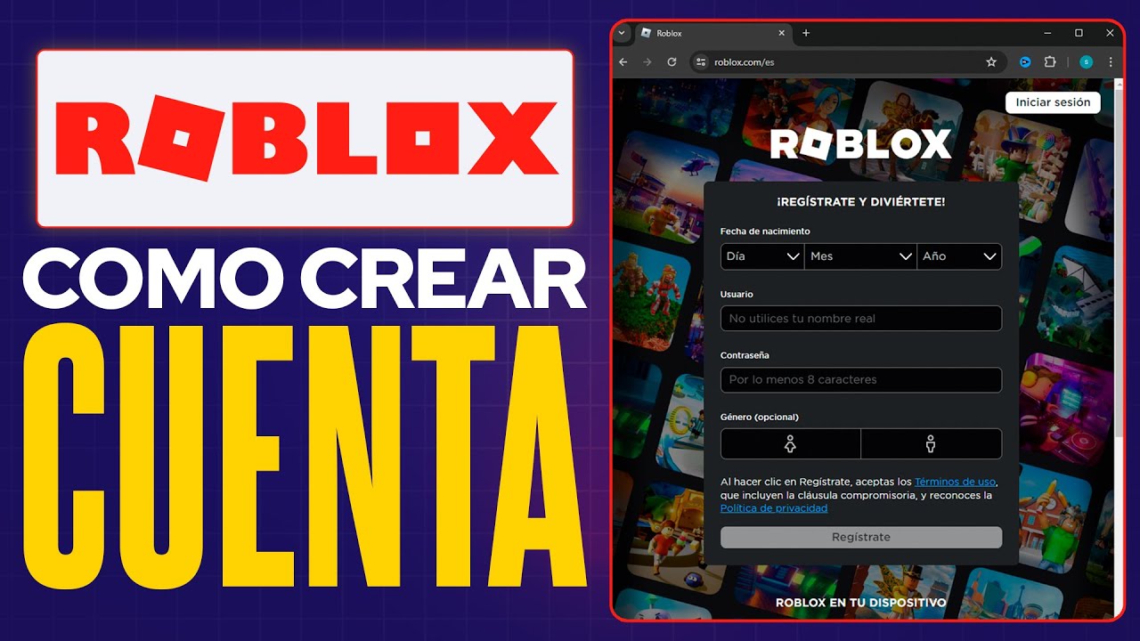 Cómo Crear Cuenta De Roblox | Create Account Roblox – EICQN