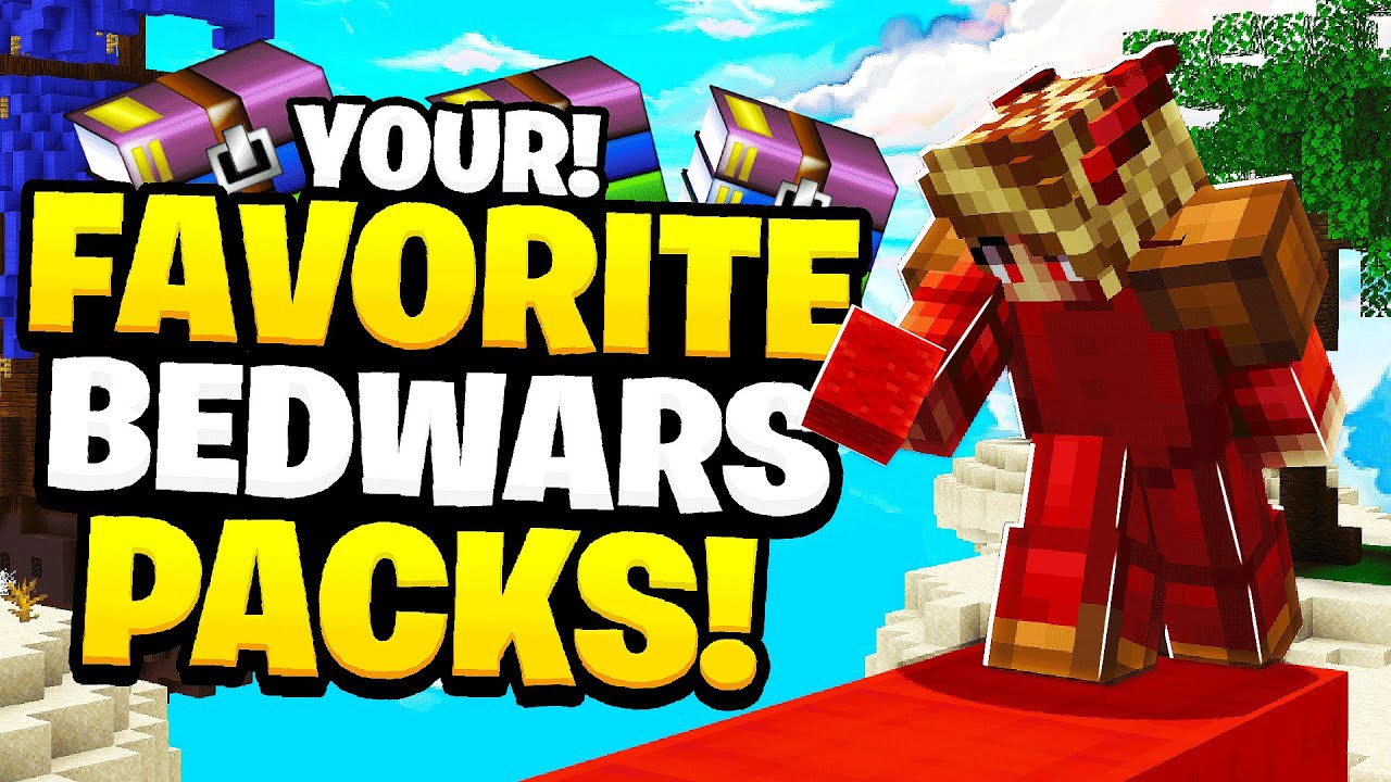 Your favorite YouTuber Bed Wars packs p2!