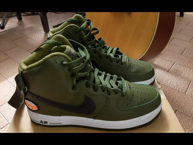 Nike Air Force 1 High 'Hoops Pack Olive' - DH7453-300 - Novelship