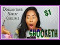 DOLLAR TREE MAKEUP CHALLENGE | FULL FACE USING ONLY DOLLAR TREE MAKEUP | TIFFANYANDCOSMETICS