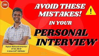 How to Prepare for MBA Interviews | Personal Interviews Prep | 2IIM CAT Preparation