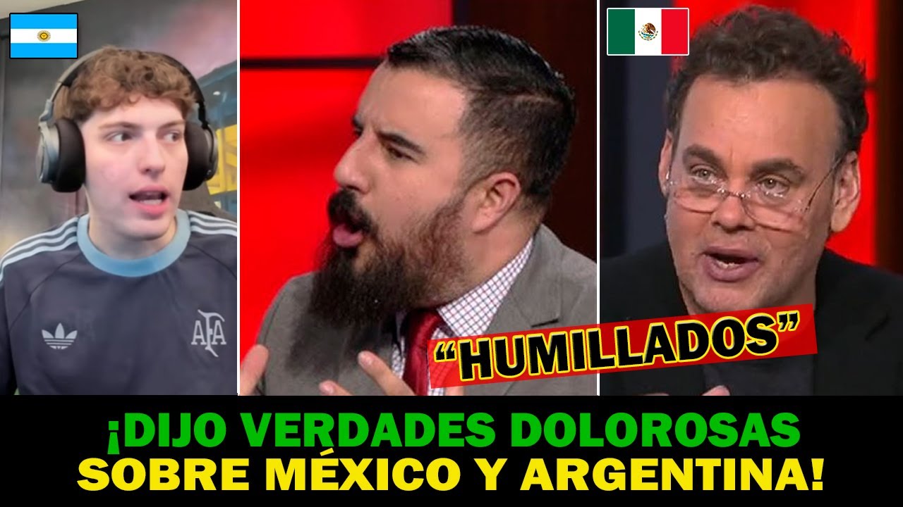 🔴STREAMENG ARGENTINO NO SE CALLA Y LES DICE EN LA CARA A MEXICANOS SUS VERDADES DOLOROSAS!
