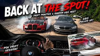 I Went Back to My Drift Spot... Then a G80 M3 Pulled Up! | BMW POV