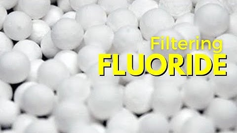 Adsorption Filtration of Fluoride for the Layman