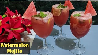 Watermelon Mojito|How to make Watermelon Mojito recipe|watermelon Mojito Recipe|Easy Summer Drink