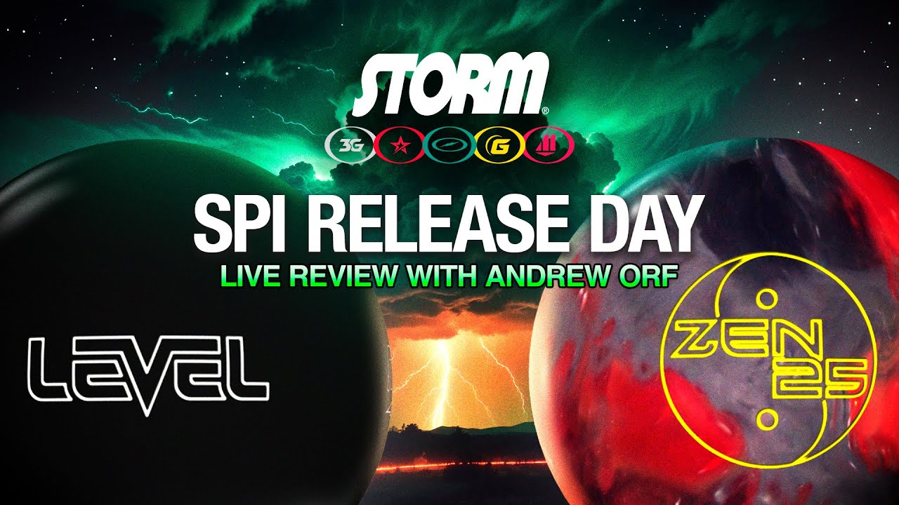 Storm Level & 900 Global Zen 25 Live Video Ball Review with Andrew