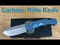 Midgards bolt action carbine rifle knife