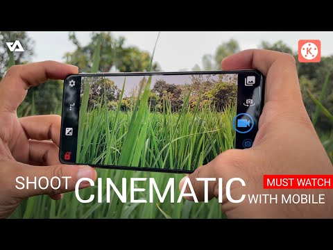 how to shoot cinematic video with mobile phone | professional video on smartphone 2021