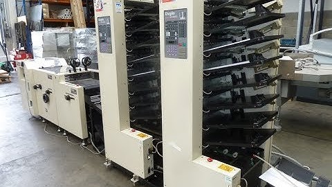 Used Duplo Booklet Maker for sale   DC8000S   Gab Supplies Ltd   1995