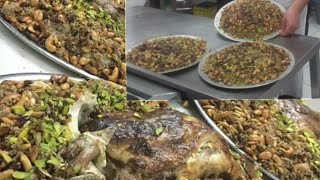 اطيب فريكة سورية طريقة  طبخ الفريكة شامية من دون عزاب و غسل مع اطيب البهرات