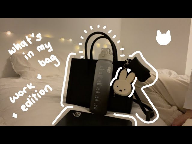 What's in My Bag - Work Edition - YesMissy