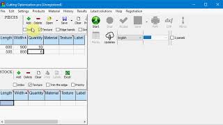 Cutting Optimization pro 5 - basic optimization screenshot 3