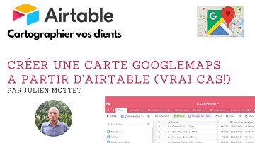 Créer une carte googlemap (non synchronisée) à partir d