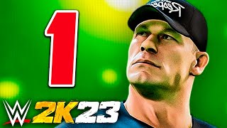 WWE 2K23 CARRIERA #1 - IL RITORNO di JOHN CENA!! screenshot 1