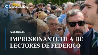 Nuevo éxito arrollador de Federico en la Feria del Libro de Madrid