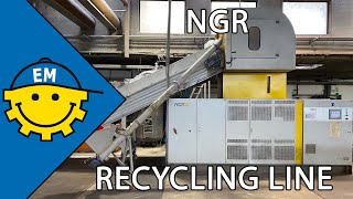 NGR S: GRAN 105 - Used Recycling Line for Plastic