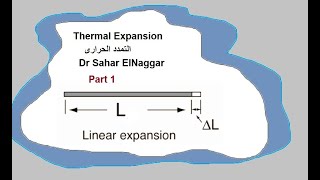 linear thermal expansion (part1) التمدد الحرارى