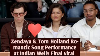 Zendaya \& Tom Holland Epic Duet Of Whitney Houston Jam Session at Indian Well Final!