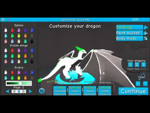 Dragon S Life Roblox Coloring Help Youtube - how to color change on dragons life on roblox in game