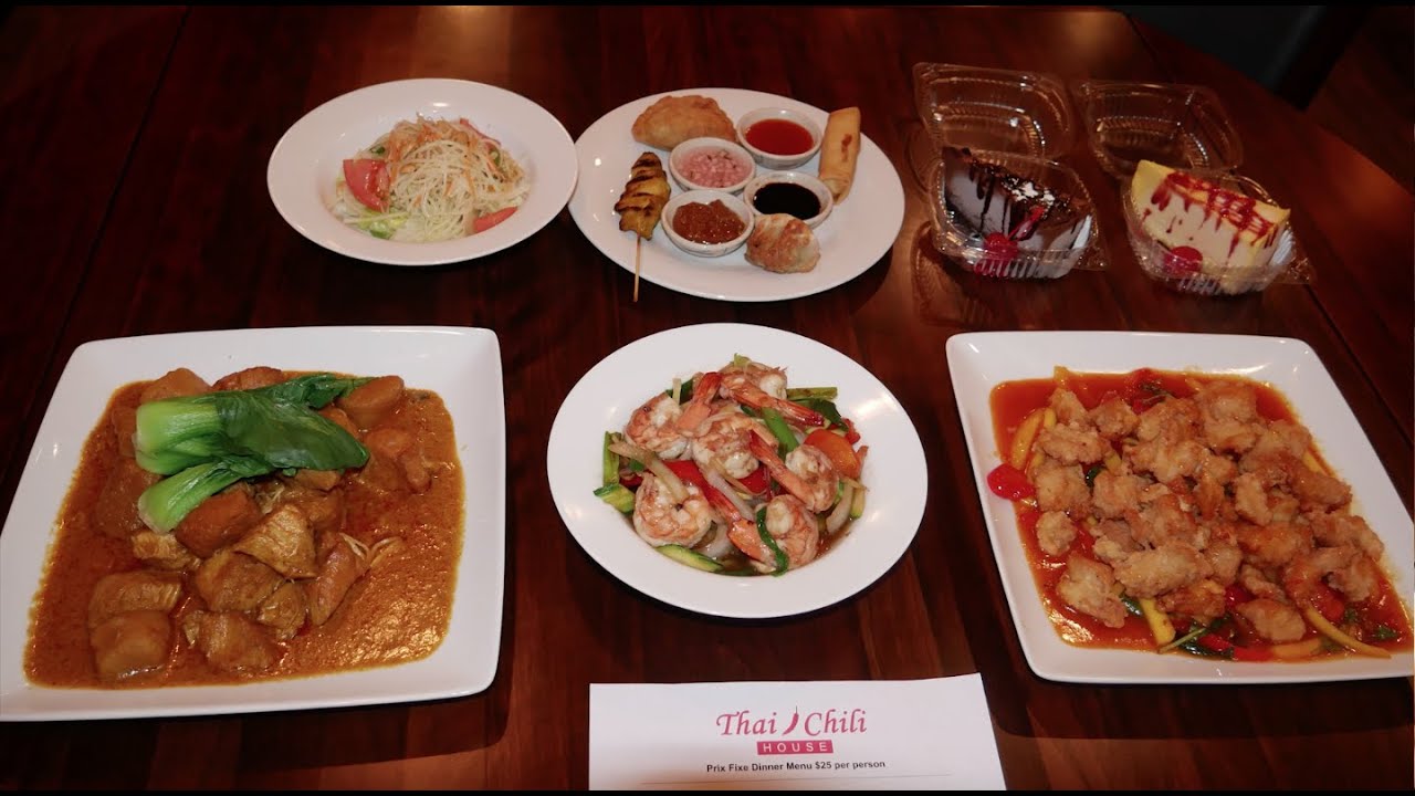 THAI CHILI HOUSE 2021 RESTAURANT WEEK HILLSBOROUGH NJ YouTube
