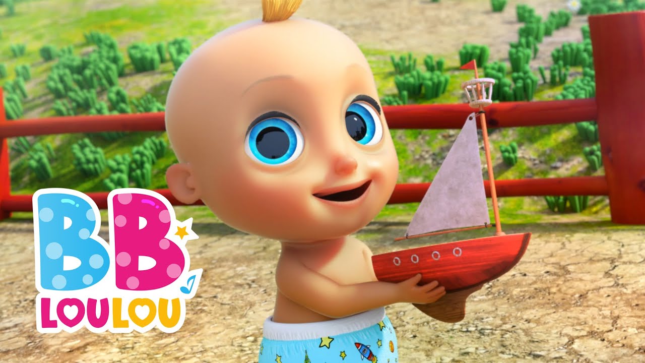 ⁣Rame, rame, sur ton bateau - Comptines et chansons pour enfants | BB LouLou