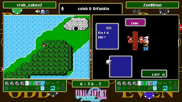 Final Fantasy Randomizer Spring Tournament 2020 - Brackets Round 2/Game 2: Crab Cakes v Zen0bian