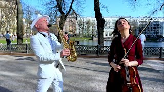 L"italiano - SAX Yuri Belousov &amp; Viola Yulia Pavel'eva |  #Ysaxcafe