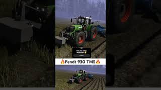 💢Fendt 930 TMS Power in FS25 | realism Reshade Gameplay 🌾#shorts #fs25 #ls25 #fendt #reshade