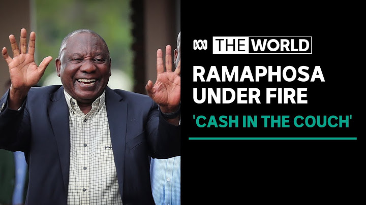 South Africa's Ramaphosa hits back as party backs him over 'Farmgate' scandal | The World