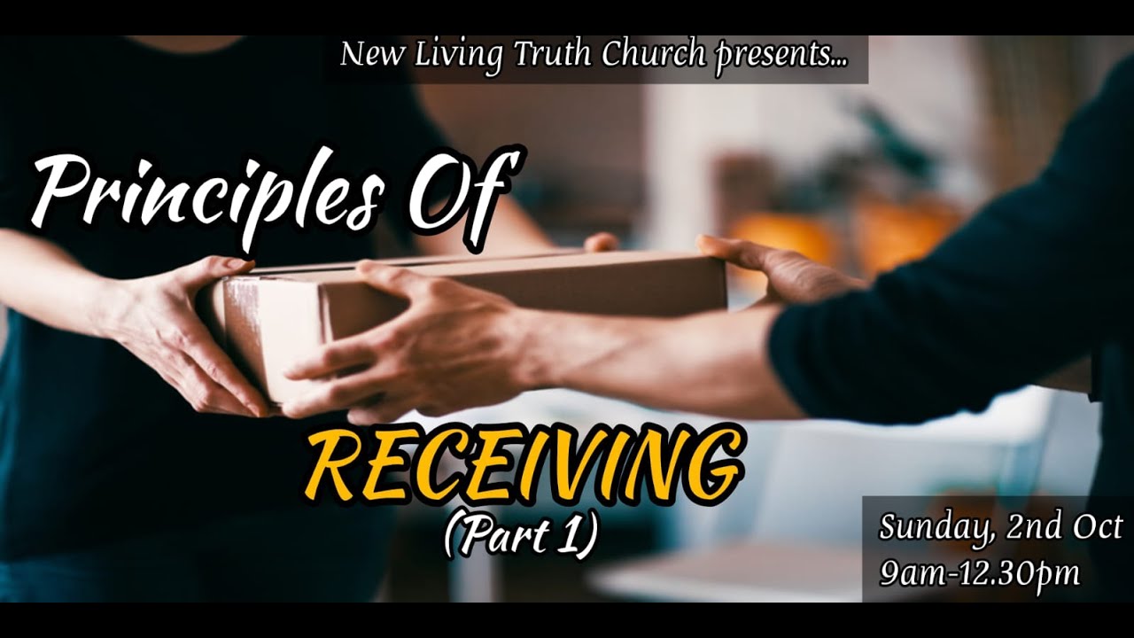 PRINCIPLES OF RECEIVING(PART 1) YouTube