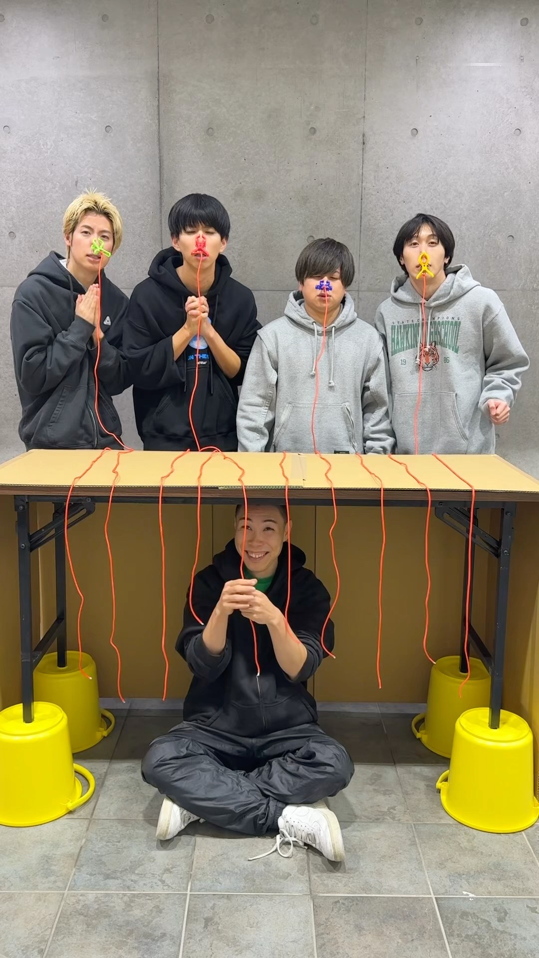 引っ張られるな！鼻もげチャレンジ！?
