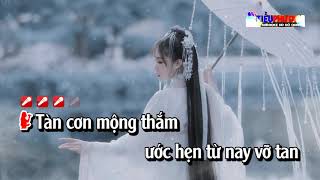 KARAOKE MỘNG TÌNH LK HỒ QUẢNG TRƯỜNG KHÚC // TIỂU PHƯƠNG  HỒ QUẢNG